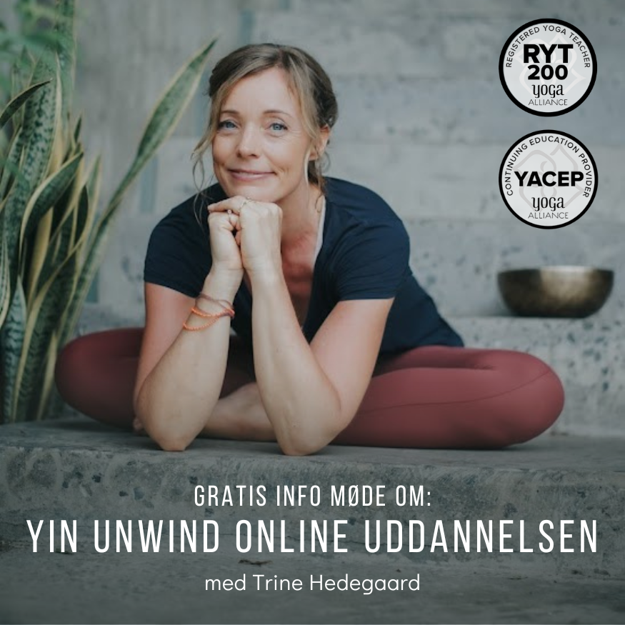 Gratis Yintroduktion til Yin Unwind online uddannelsen, d. 4. oktober kl. 10